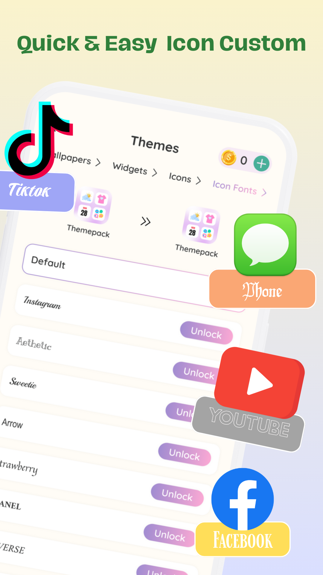 Quick & Easy Icon Custom